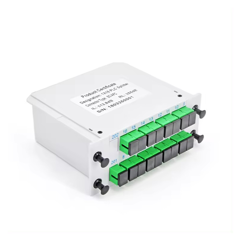 Splitter PLC cu fibră optică GSG-LGX-1x16-SC APC